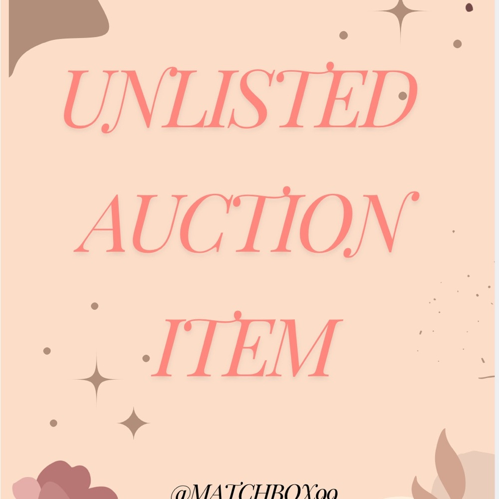 Live sale item